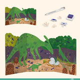 DJECO The World of Dinosaurs Multi Craft Box Kit
