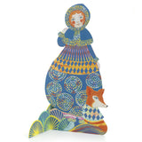 DJECO Pretty Dresses Sculpture Scratch Cards FINISHED ART