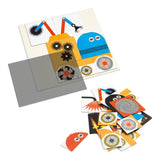 DJECO Wacky Vehicles Kinoptik Construction Set contents