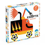 DJECO Wacky Vehicles Kinoptik Construction Set boxed