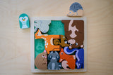 KIDDIE CONNECT Woodland Animal Chunky Puzzle