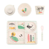 Love Mae Dinnerware | Divided Bamboo Plate Set - Byron Bay