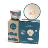 Love Mae Bamboo Dinnerware | Baby Feeding Set - Cars