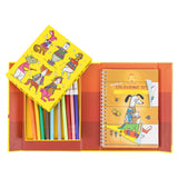 TIGER TRIBE Mash-up Colouring Set - Animal Mix Up contents