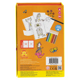TIGER TRIBE Mash-up Colouring Set - Animal Mix Up back cover