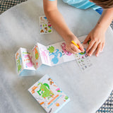 Child playing with TIGER TRIBE Mini Transfer Magic - Monster Parade