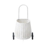 OLLI ELLA | Luggy - White Kids Wheelie Basket