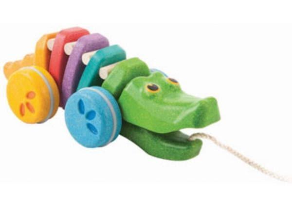 PLAN TOYS : Rainbow Alligator - Juno Boutique