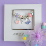 LAUREN HINKLEY Purple Butterfly Magic Charm Bracelet