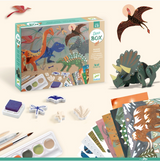 DJECO The World of Dinosaurs Multi Craft Box Kit