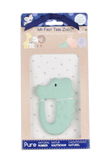 TIKIRI Rubber Crocodile Zoo Teether