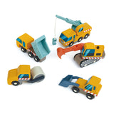 TENDER LEAF Wooden Construction Car Set