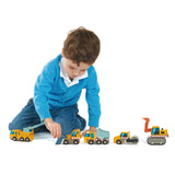 TENDER LEAF Wooden Construction Car Set