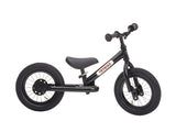 TRYBIKE Black balance bike side view