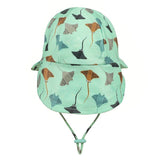 BEDHEAD HATS Kids Swim Legionnaire Beach Hat - Rays back view