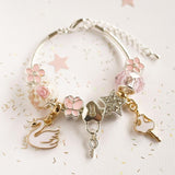 LAUREN HINKLEY Swan Lake Charm Bracelet