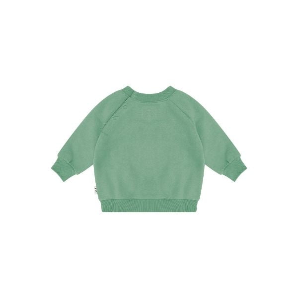 Back view HUXBABY Tennis Bear Sweatshirt