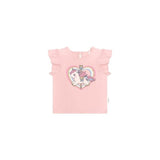 HUXBABY Carousel Frill T-shirt