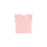 Back view HUXBABY Carousel Frill T-shirt