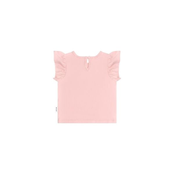 Back view HUXBABY Carousel Frill T-shirt