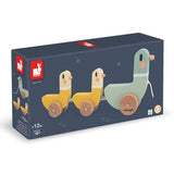 JANOD COCOON Pull Along Ducks boxed