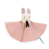 MOULIN ROTY Apres la Pluie Brume the mouse pink muslin comforter