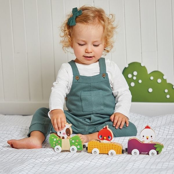 JANOD Magnetic Farm Animal Cars