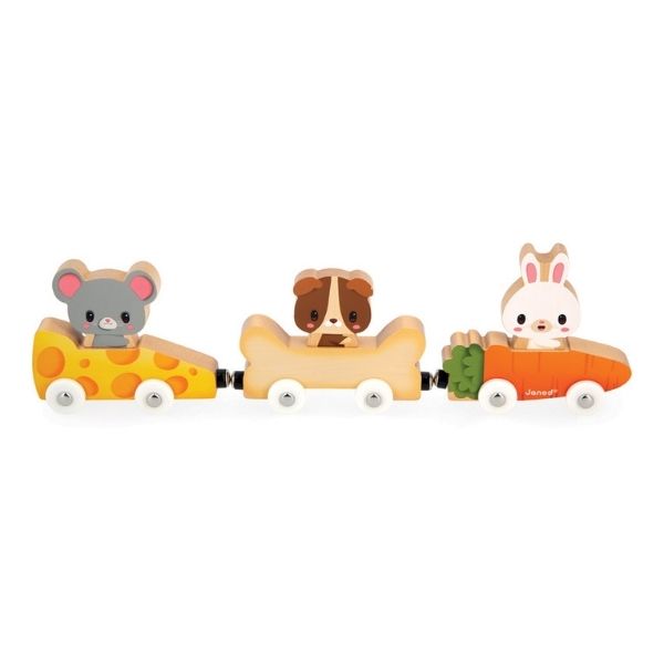 JANOD Magnetic Farm Animal Cars