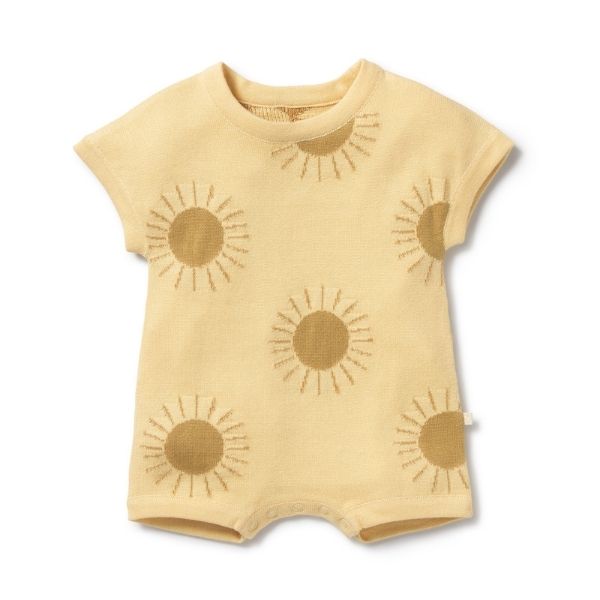 WILSON & FRENCHY Sunshine Organic Knitted Growsuit