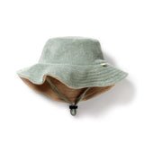 WILSON & FRENCHY Pistachio Organic Terry Sun Hat