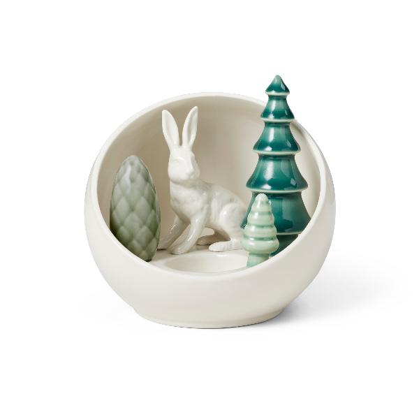 DOTTIR NORDIC DESIGN Winter Stories Hare Votive Ball