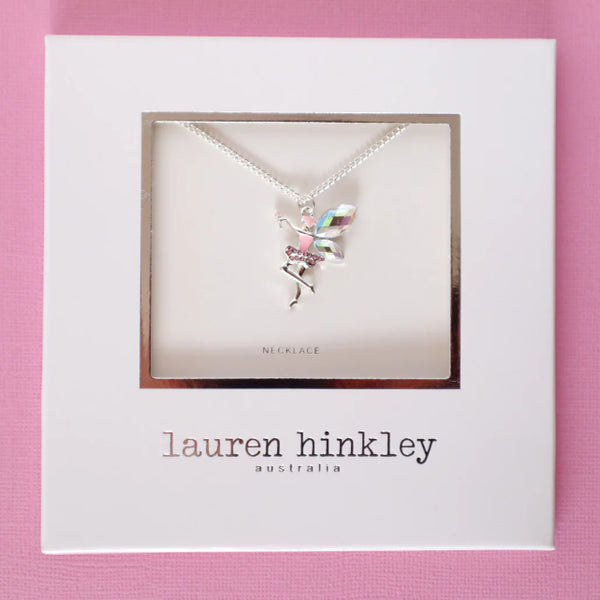 LAUREN HINKLEY Fairy Magic Necklace in packaging