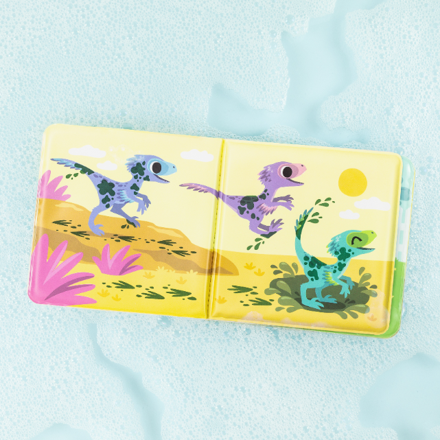 TIGER TRIBE Bath Book - Messy Dinosaurs