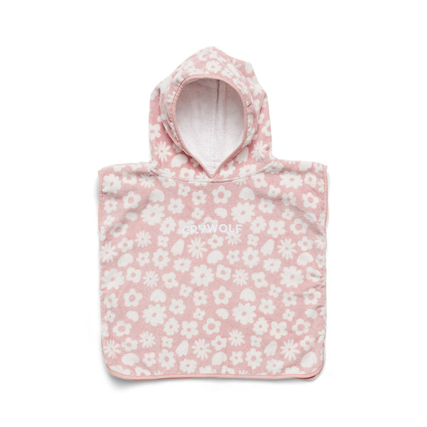 CRYWOLF Baby Hooded Towel - Blush Floral