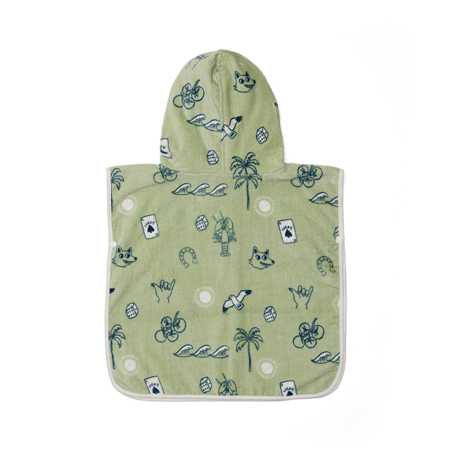 CRYWOLF Baby Hooded Towel Lucky Days