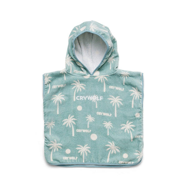 CRYWOLF Baby Hooded Towel - Pacific Blue