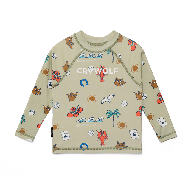 CRYWOLF Baby Rash Vest Lucky Days