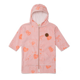CRYWOLF Everywhere Zip-Up Towel Pink