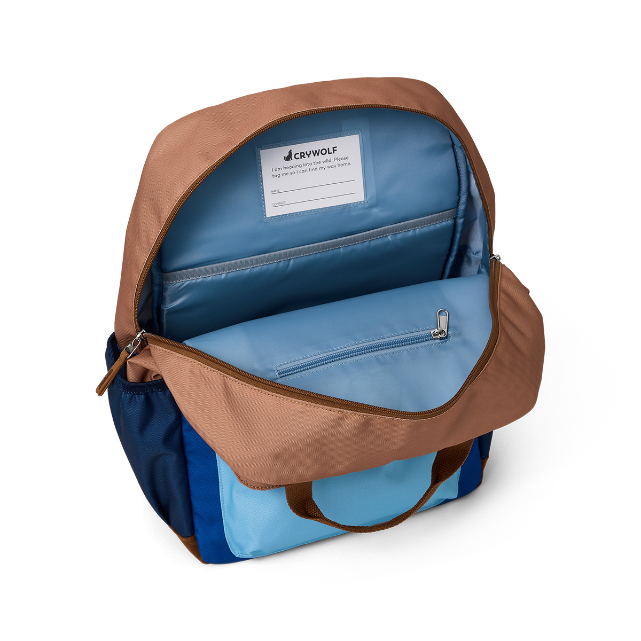 CRYWOLF Knapsack Deep Sea Colourblock