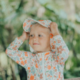 Child wearing CRYWOLF Legionnaire Hat - Flower Market - side view