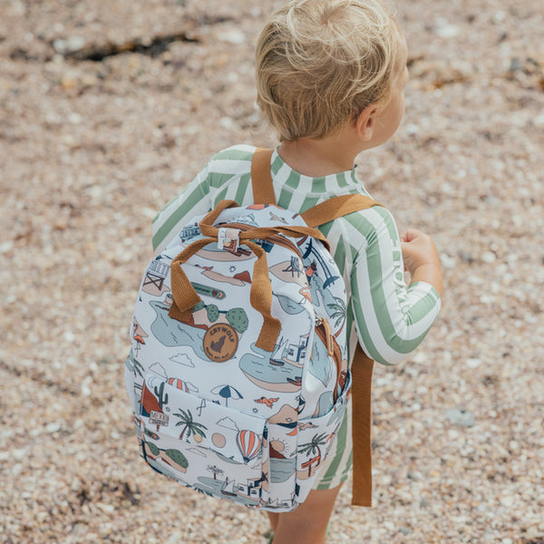 CHILD WEARING CRYWOLF Mini Backpack - Paradise