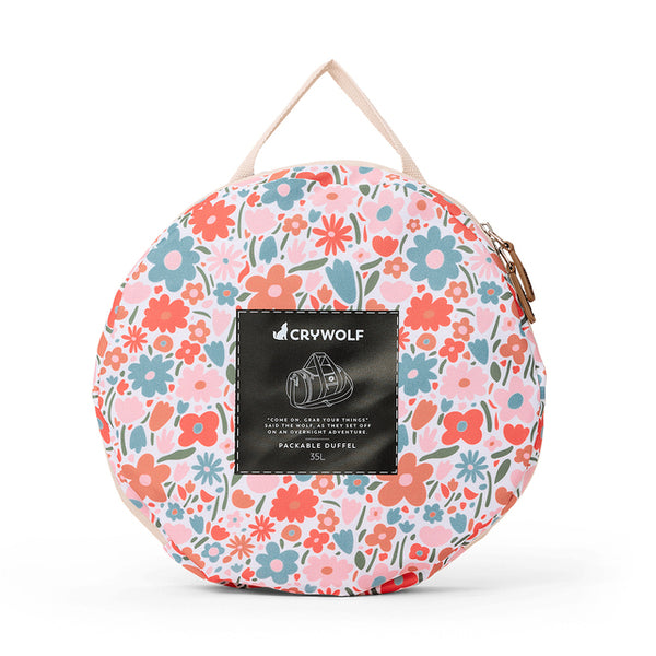 CRYWOLF Packable Duffle Bag - Flower Market