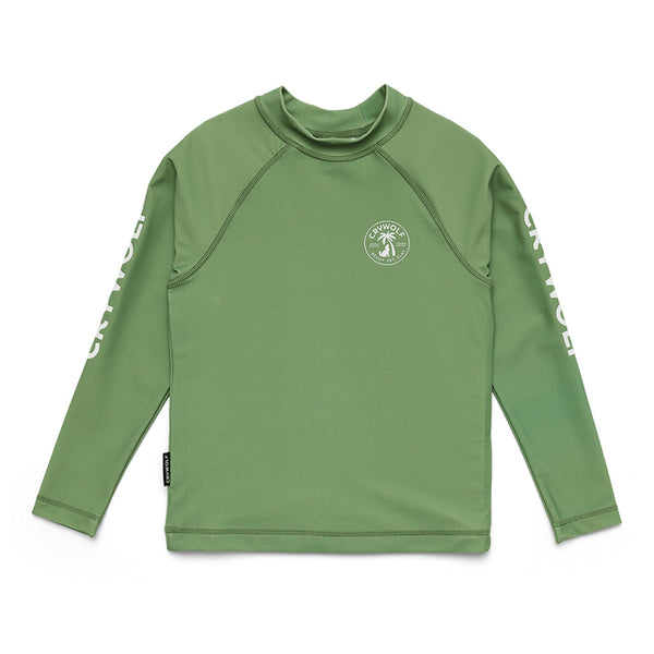 CRYWOLF Rash Vest - Coastal Green