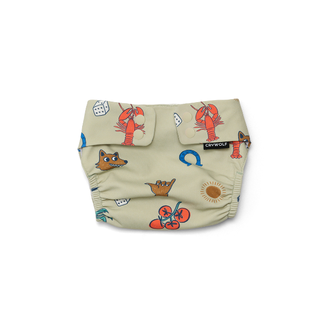 CRYWOLF Reusable Swim Nappy Lucky Days