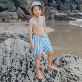 CRYWOLF Board Short Deep Ocean Stripe