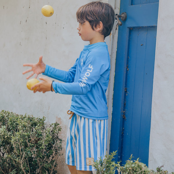 CRYWOLF Board Short Deep Ocean Stripe