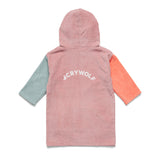 CRYWOLF Everywhere Zip-Up Towel - Sunset Colour Block back view
