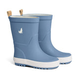 Angle view of CRYWOLF Rain Boots Southern Blue
