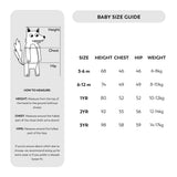 CRYWOLF Baby Hooded Towel Lucky Days