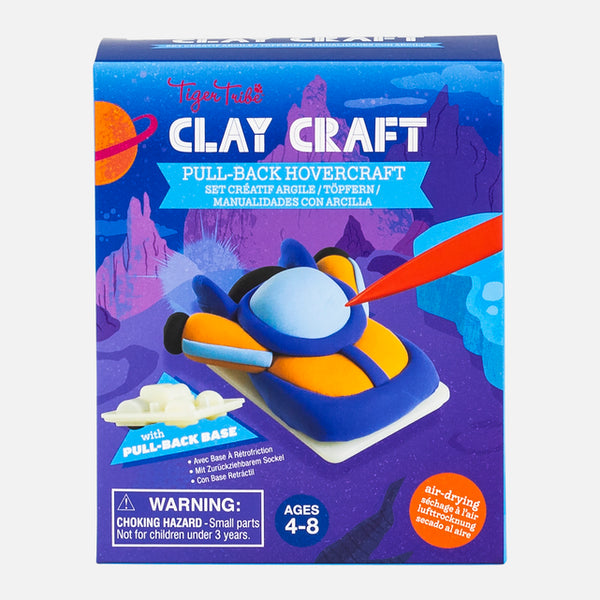 TIGER TRIBE Clay Craft - Pull Back Hovercraft boxed